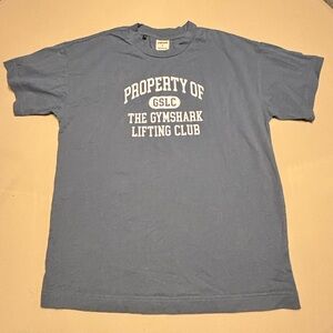 Gymshark Blue 'Property of The Gymshark Lifting Club' Graphic Tee
